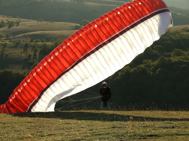  Atterrissage en parapente 